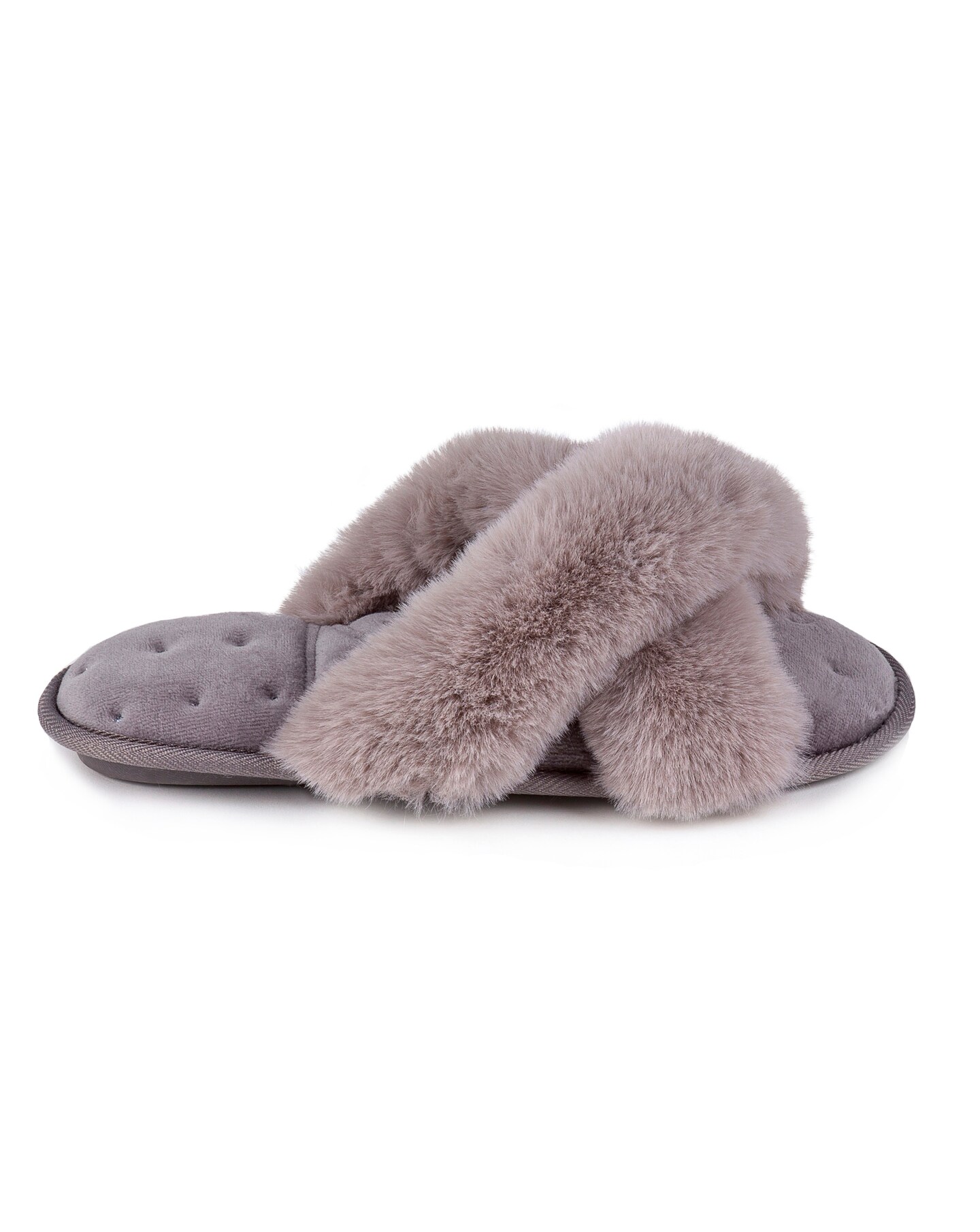 totes fluffy slippers