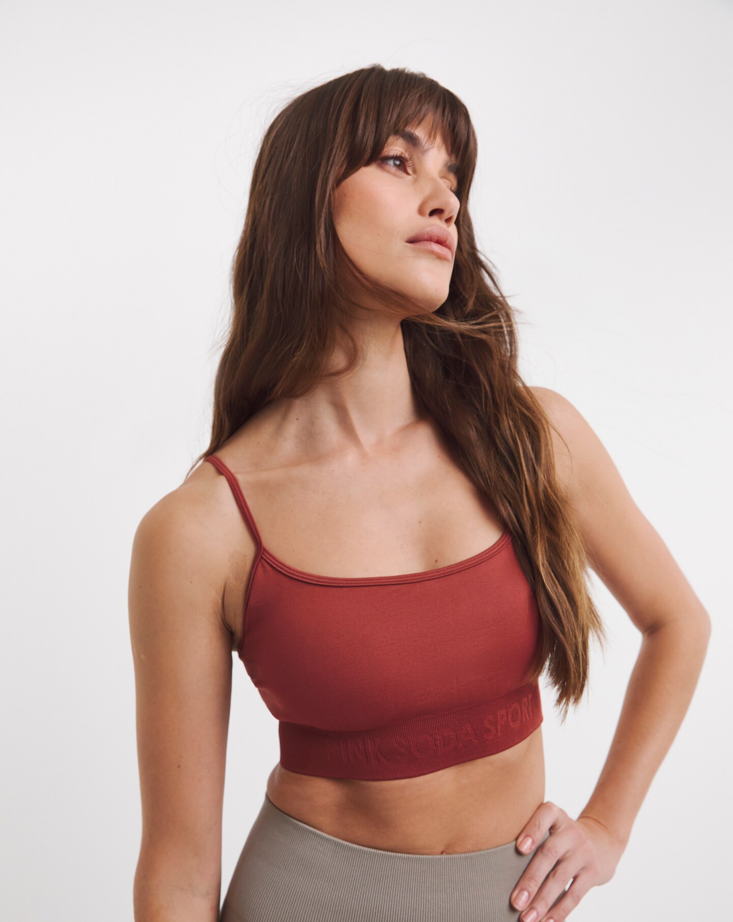 Pink Soda Logo Seamless Bra Oxendales