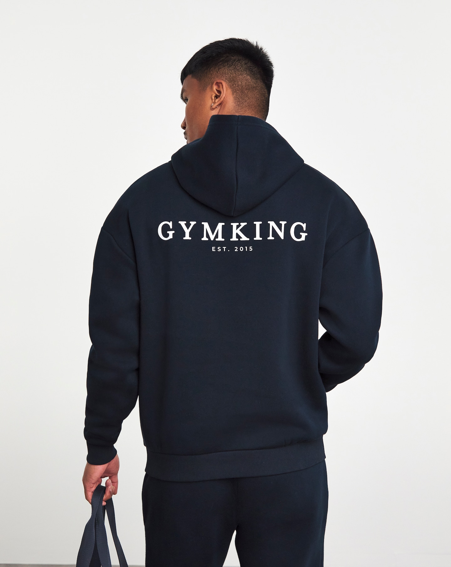 Gym king navy hoodie sale