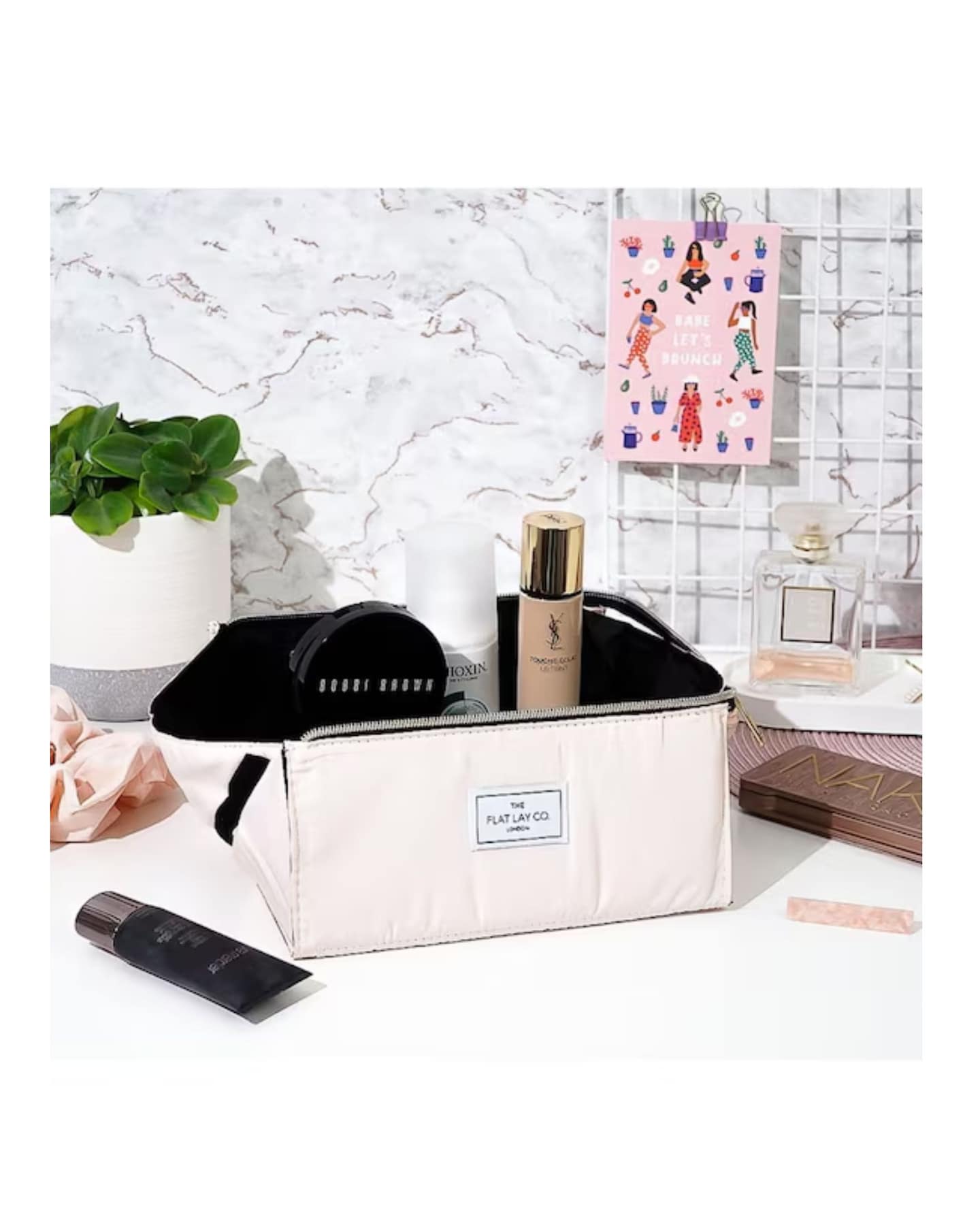 Makeup Box Bag Blush Pink Oxendales