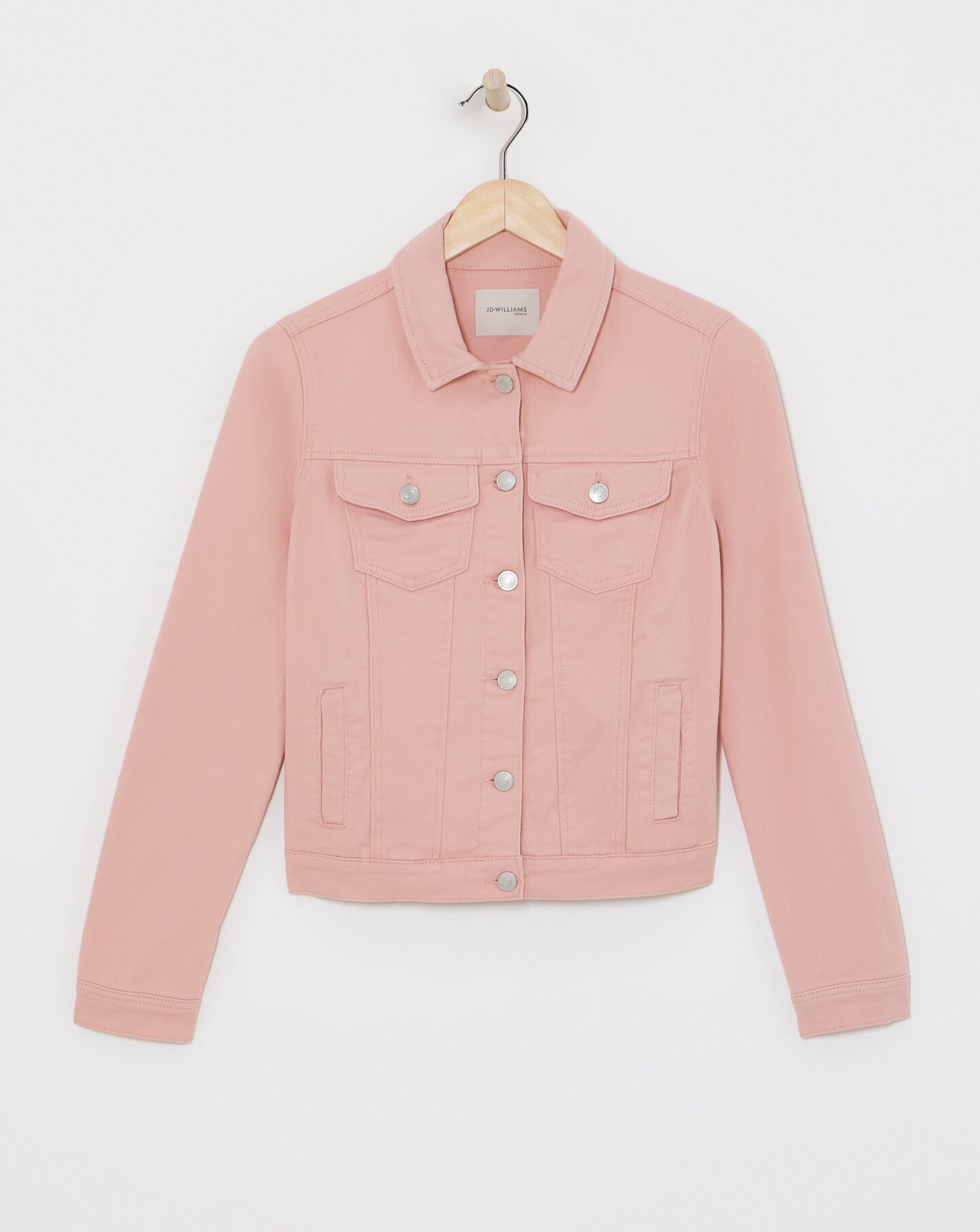 Pink Western Denim Jacket | Oxendales ancellm DAMEGE DENIMJACKET