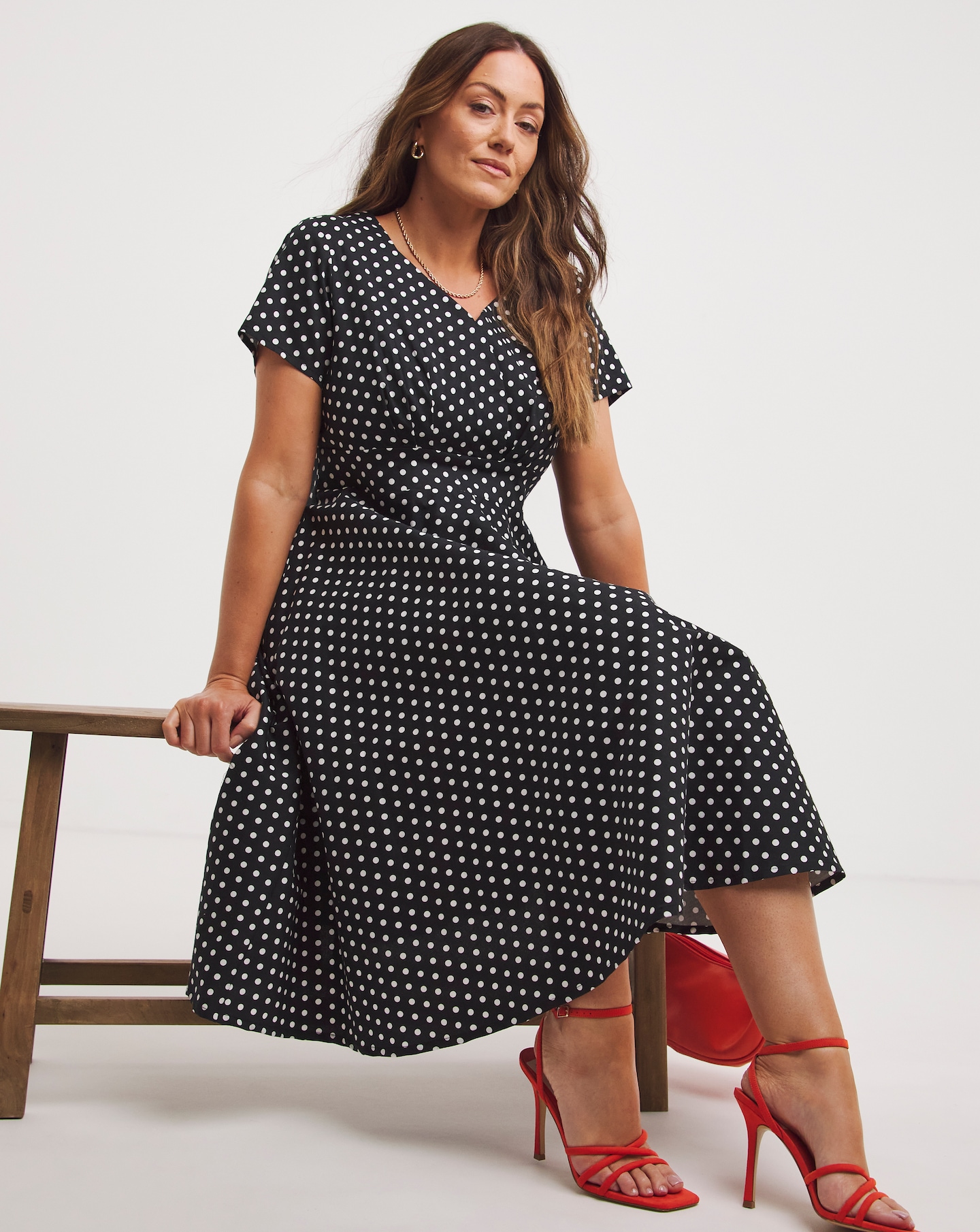 Joe browns bop hotsell polka dot dress