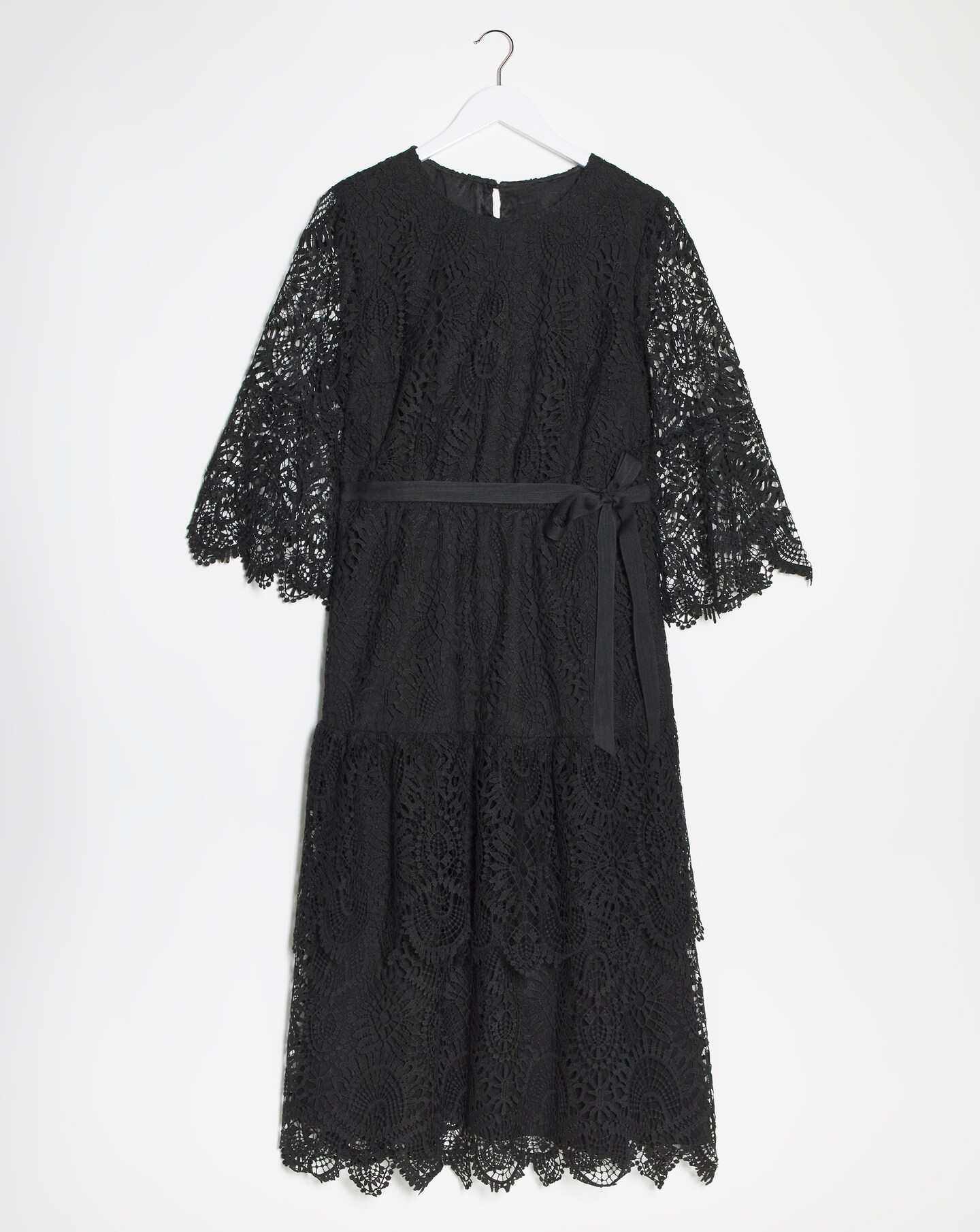 Joanna hope black lace dress cheap
