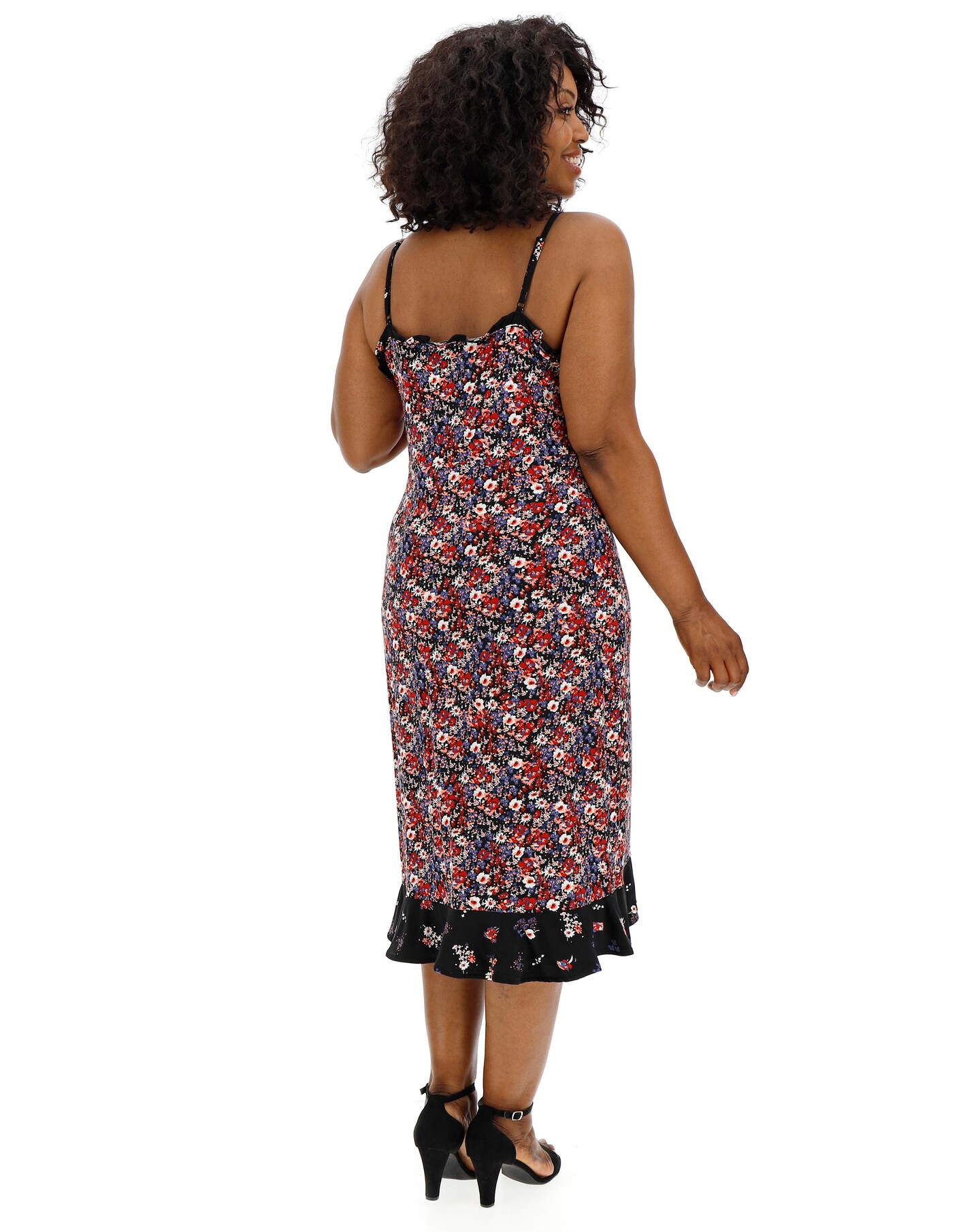 Oasis Curve Tie Shoulder Dress | Oxendales