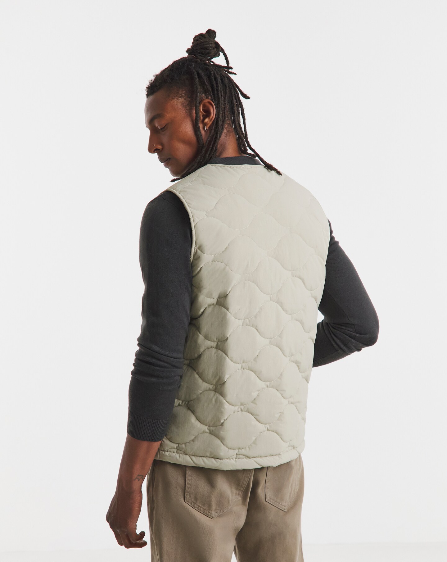 Onion Quilt Zip Through Gilet | Oxendales