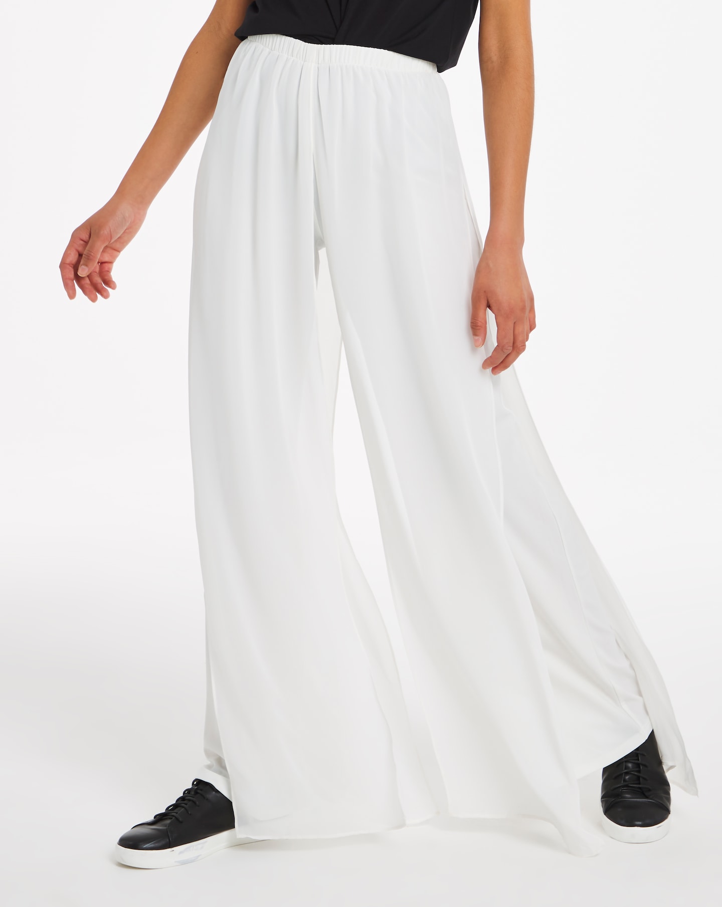 Joanna Hope Chiffon Overlay Trousers 