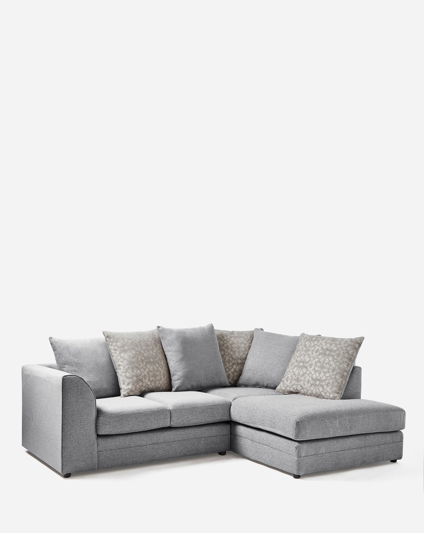 Grey corner sofa dunelm deals