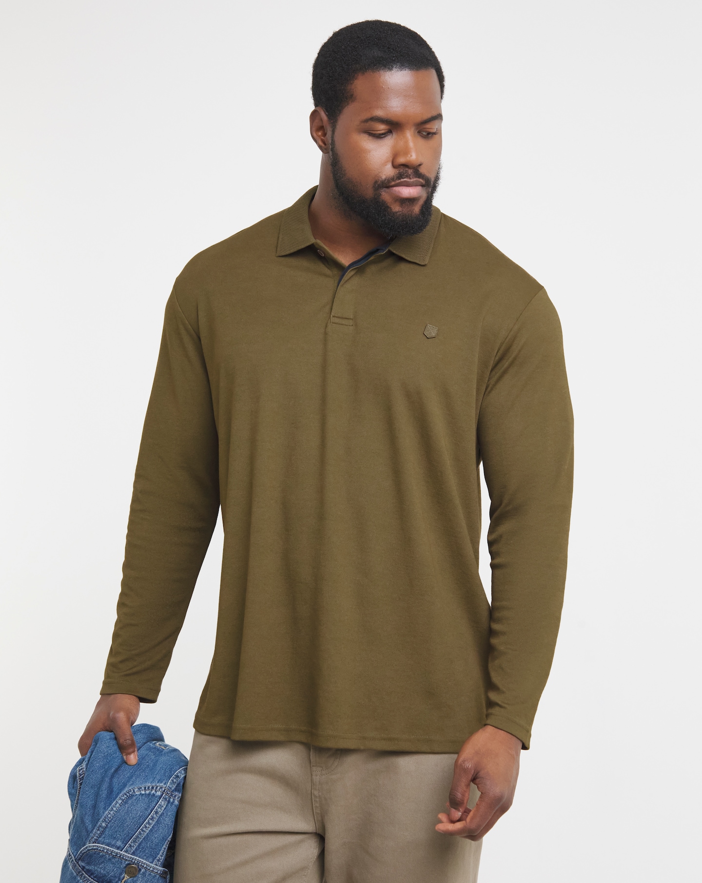 Jack & Jones Premium Long Sleeve Polo | Oxendales
