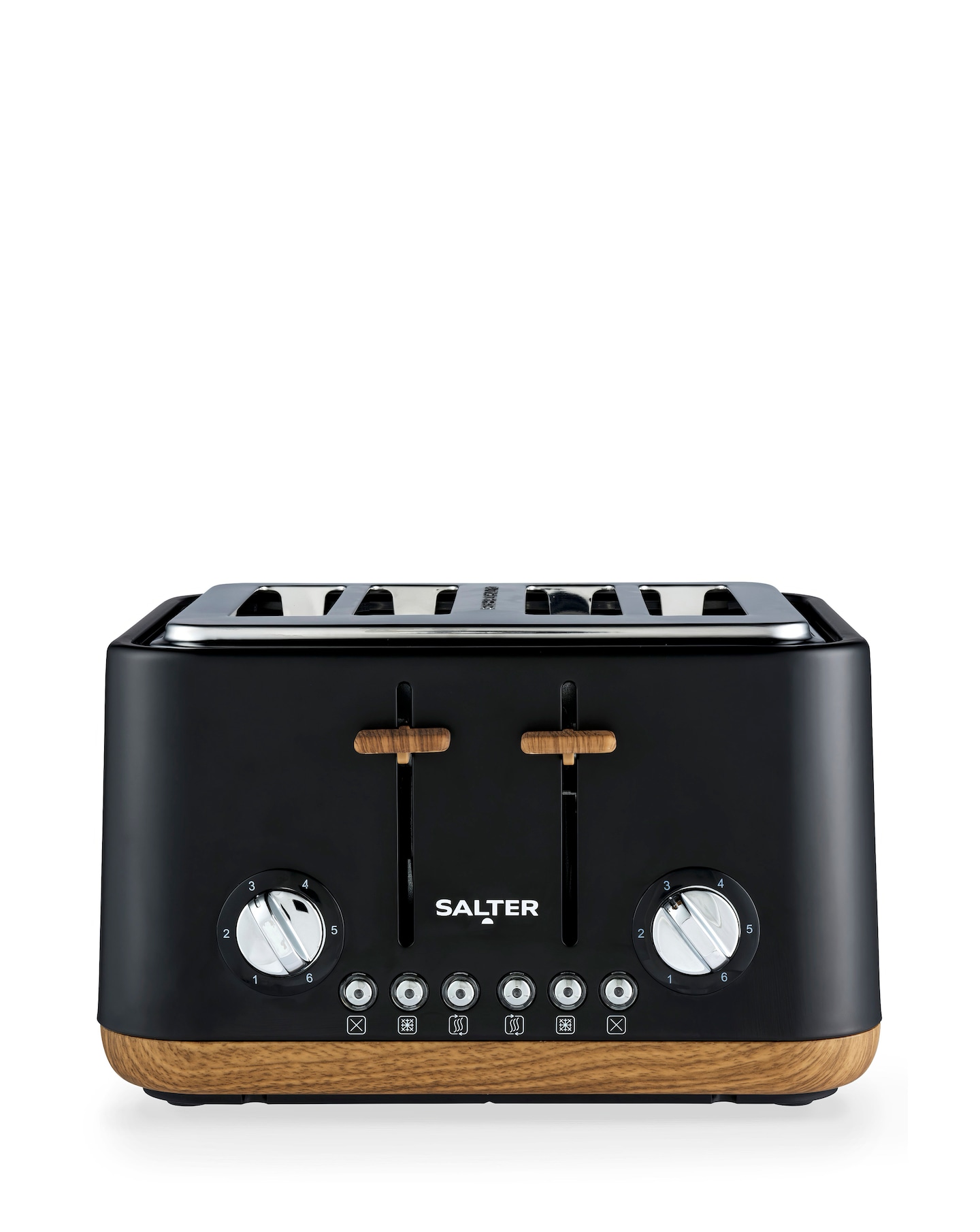 Salter Toronto 4 Slice Black Toaster Oxendales