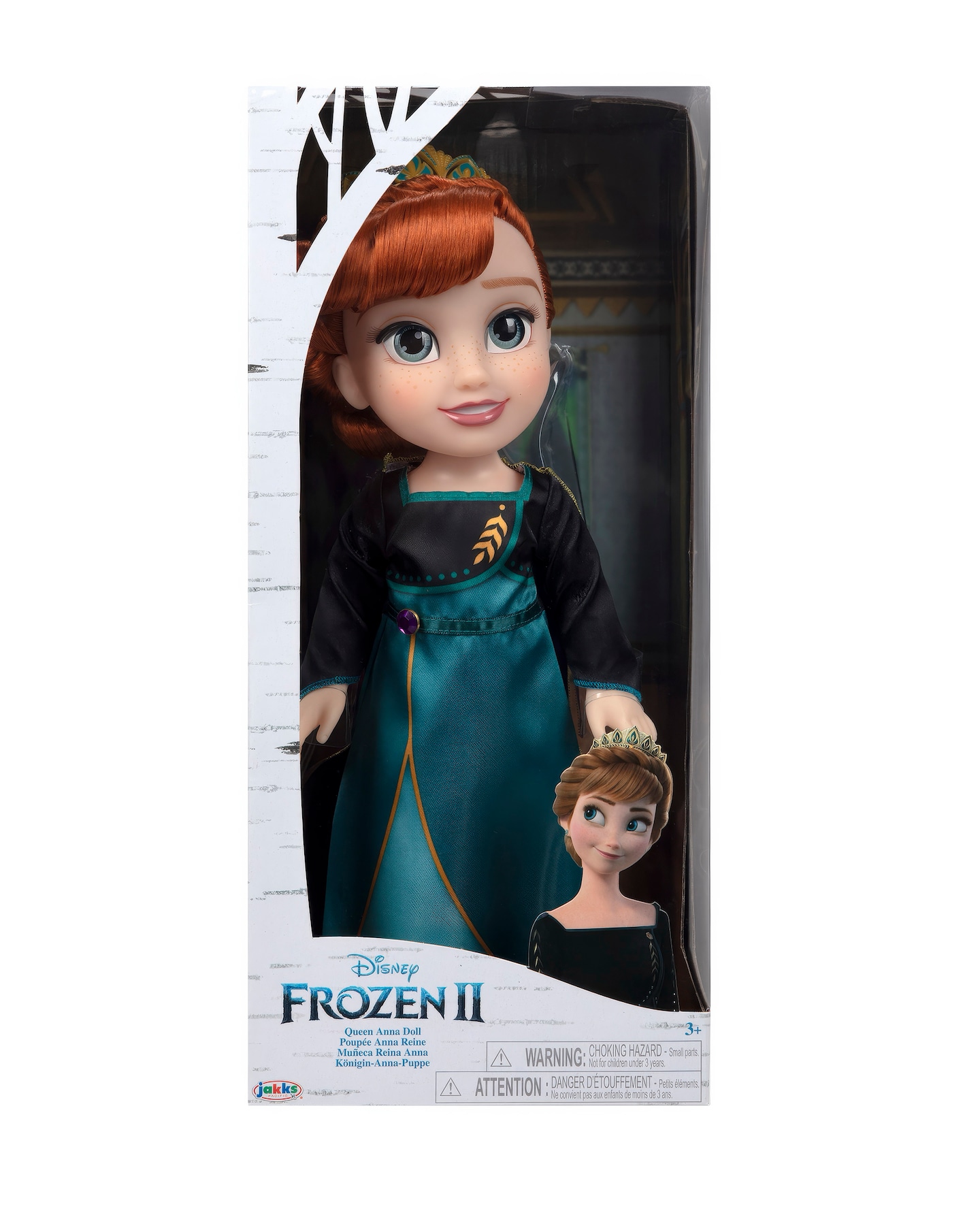 Disney - Ann Mattel Disney Frozen doll , Anna Frozen (HLW46/HLW49)