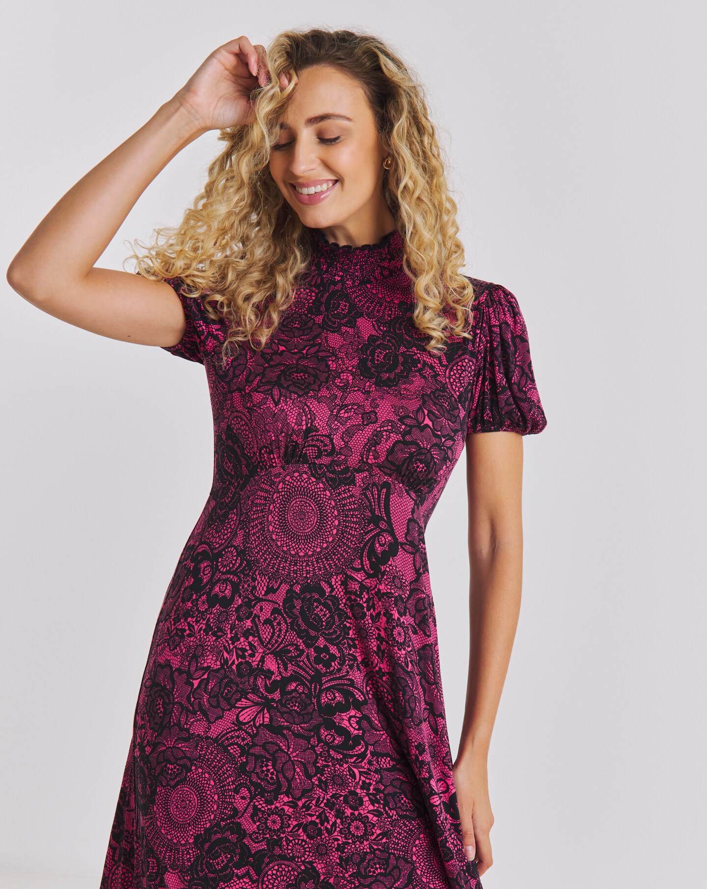 Joe Browns Lovely Lace Jersey Dress | Oxendales