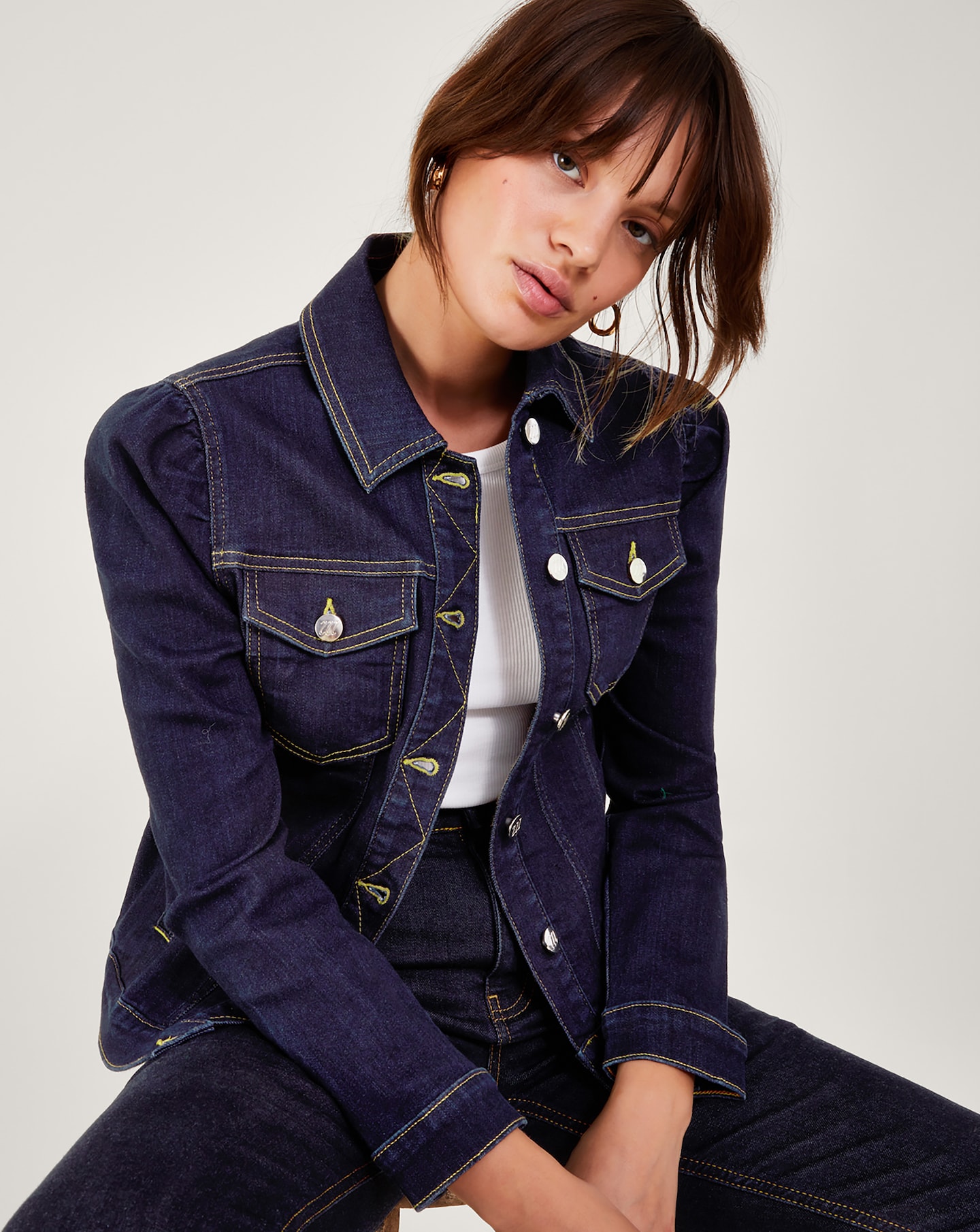 Monsoon online blue jacket