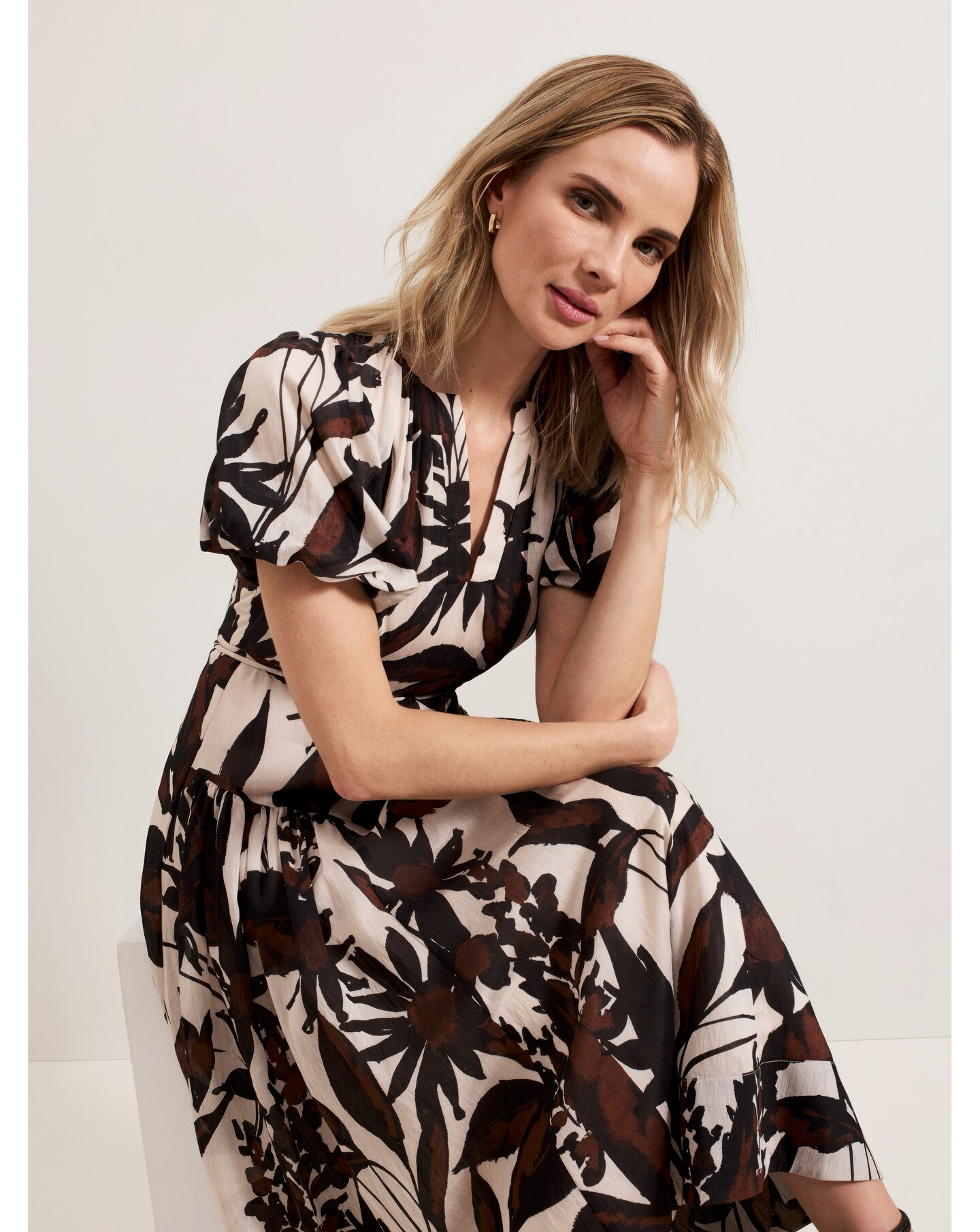 【PHASE EIGHT】Zarah Midi Dress ミディドレス Zarah Midi Dress | Phase Eight ROW |